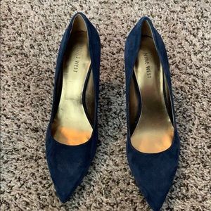 Navy Blue Pumps